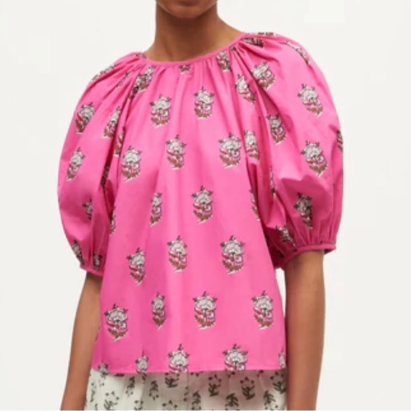 Rhode Rowan top hot pink NWOT - Picture 5 of 8